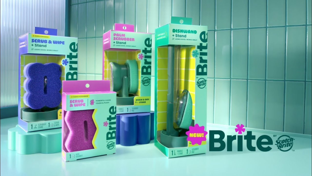 Scotch-Brite — Scotch-Brite Brite — New Kitchen Cleaning Tools (YouTube video ad)