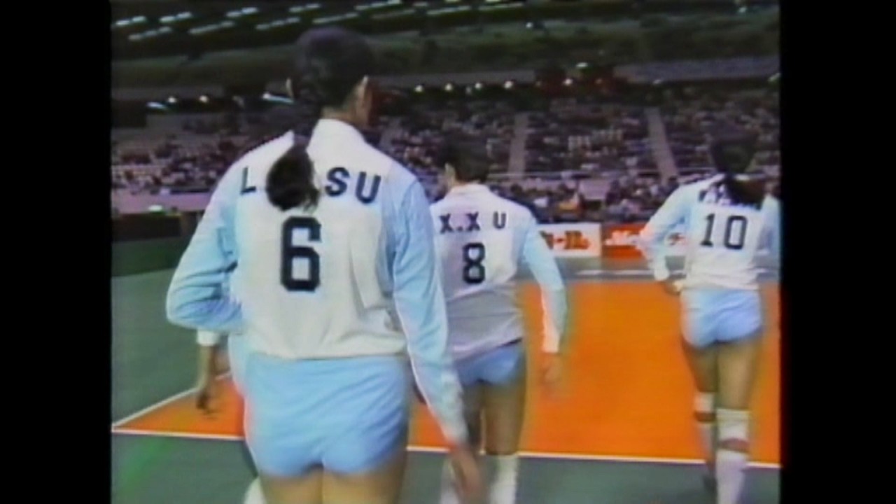 1990年　女子バレー　アメリカ対中国