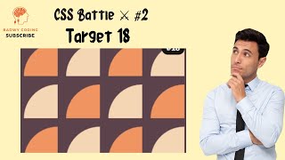 CSS Battle⚔️  #2   Matrix  Target #18
