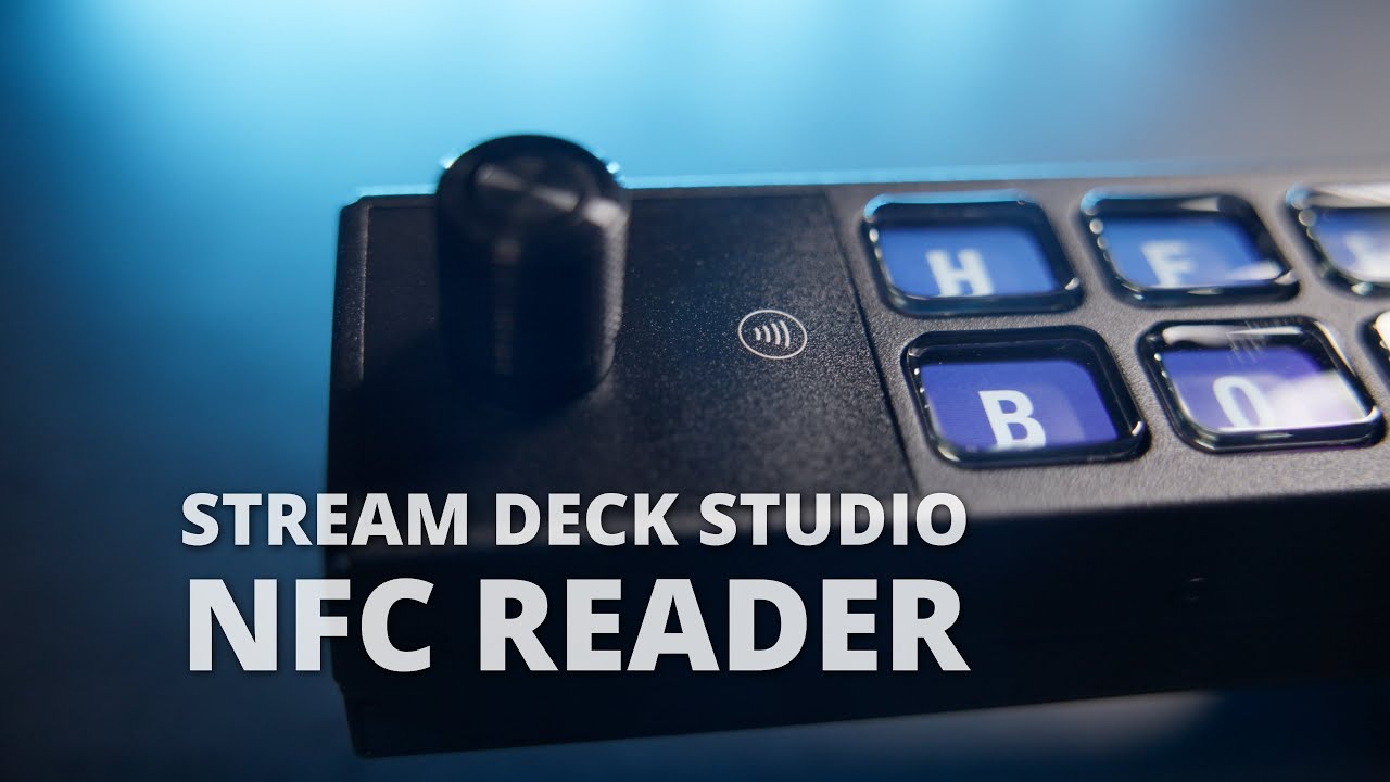 Stream Deck Studio's NFC Reader for User Security - YouTube