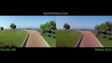 Firefly 8S vs GitUp Git2. Gyro EIS compared side by side.