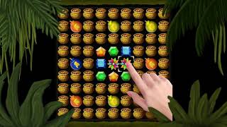 Secret Jungle Pop : Match 3 Jewels Puzzle Promotion 15sec (Landscape) #10 screenshot 3