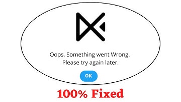 Fix EasyCut Oops Something Went Wrong Error. Please Try Again Later Problem Error Solved