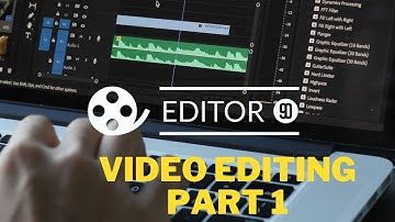Video Editing Part 1 | information Tech|
