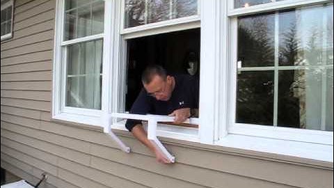 Window AC Bracket Installation Video