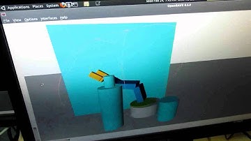 Control of 5 DoF Robot Arm using OpenRave