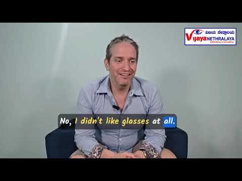 Lasse Kronborg eye surgery journey in Bengaluru