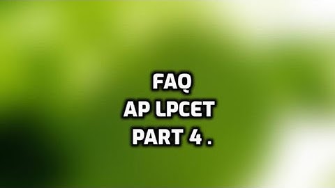 ap lpcet councelling update part 4 . @think