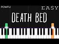 Powfu  death bed coffee for your head  easy piano tutorial