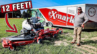 GIANT 144' Mower DOMINATES The Landscape! [**MUST SEE**]