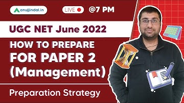 UGC NET June 2022 | How to Prepare for Paper 2 Management? | Preparation Strategy - Shubham Sir