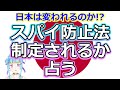 【リクエスト占い】スパイ防止法が岸田内閣で成立するか占ってみた【彩星占術】
