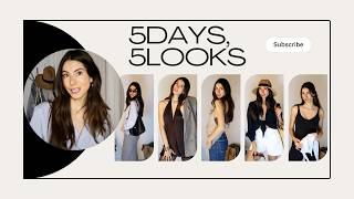 5 Days, 5 Looks | Every Outfit I Would Wear for 5 Events | LookBook