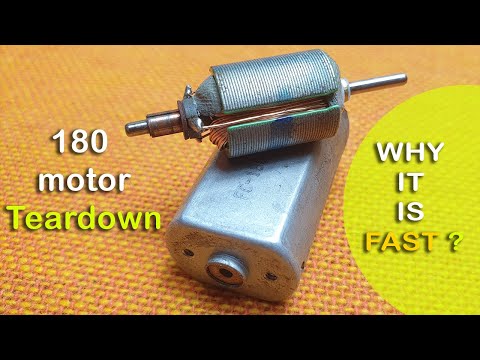 180 MOTOR teardown || what's inside 180 motor ? - YouTube