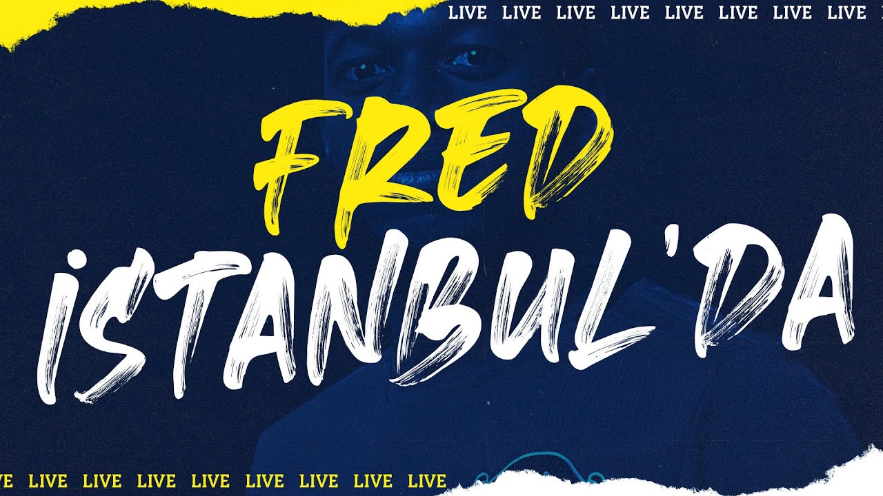 ⁣Fred İstanbul'da  🛬