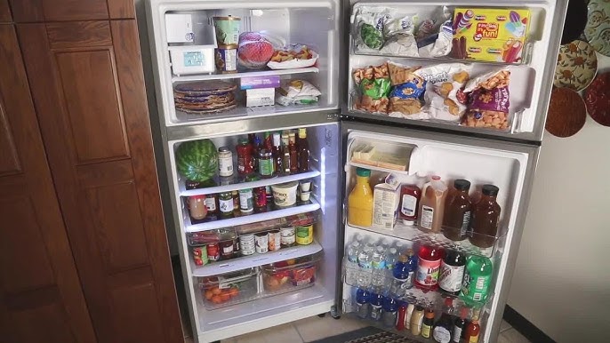 LG LTCS24223S 24 cu. ft. Top Freezer Refrigerator review: This king-sized  fridge is a big, boxy bargain - CNET