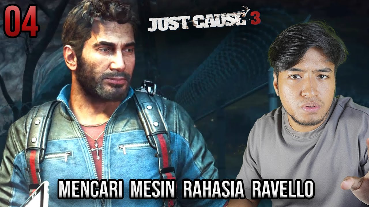 MENCARI MESIN RAHASIA RAVELLO - Just Cause 3 Indonesia - Eps 4