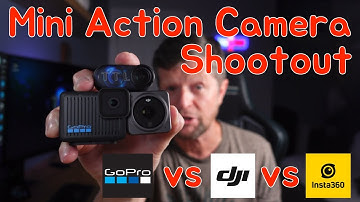 GoPro Hero 4K vs DJI Action 2 vs Insta360 GO 3S: Mini Action Camera Comparison