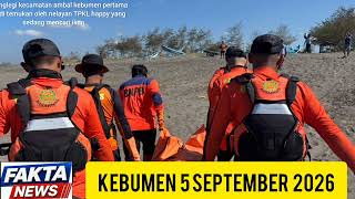 Tim SAR Gabungan Evakuasi Korban Laka Laut di Perairan Pantai Bercong Kebumen
