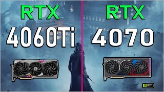 RTX 4060 Ti (8 GB) vs RTX 4070 (12 GB) | Tested 10 Games at 2K | Tech MK