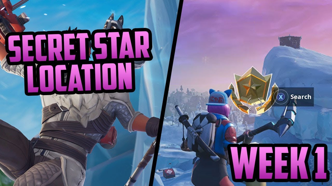 season 7 week 1 secret battle star location free tier fortnite - fortnite season 7 free tier