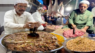 PAKISTANI STREET FOOD  SPECIAL LAHORI KEEMA RECIPE | FAMOUS SPICY MUTTON MINCED