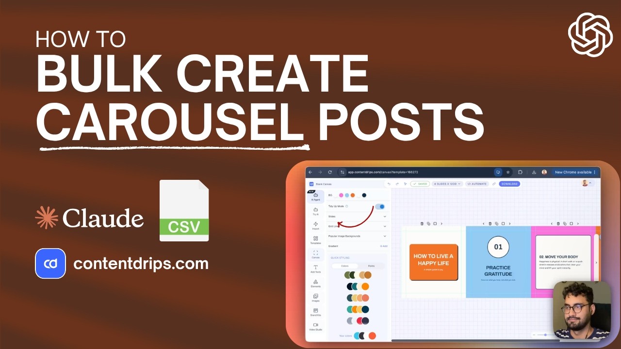 Bulk Create Carousels
