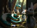 1 "खरगोश और सांप की अनोखी कहानी: एक छुपा हुआ राज़! #motivation #facts #animation #ai