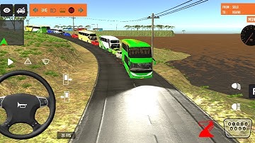 euro coach bus simulator 😭🚌|| new coach bus simulator part- 30 Android gameplay