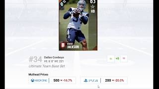 Darius Jackson 15 Cap salary Gem Information