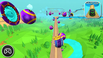 Going Balls - Gameplay Walkthrough Part 136 - Racing Game Levels 645-646 (iOS, Android)