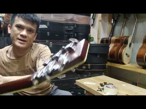 Video Đàn guitar nhật củ Morris w30 w35 like new 0382708036 - youtube