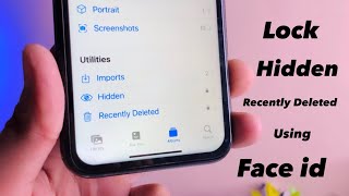 How to lock photos in any iPhone || Hide photos  videos in iPhone
