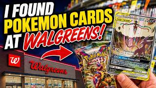 I found Pokemon Cards at Walgreens!
