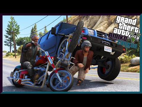 სისხლის ღვრა და სროლები ბაიკერებთან | GTA5 REALLIFE MOD #62