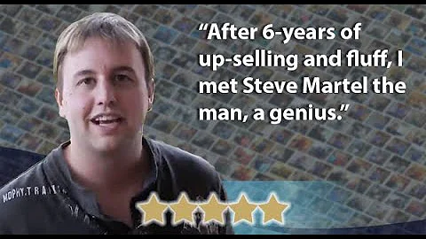 After 6-years of up-selling and fluff, I met Steve...