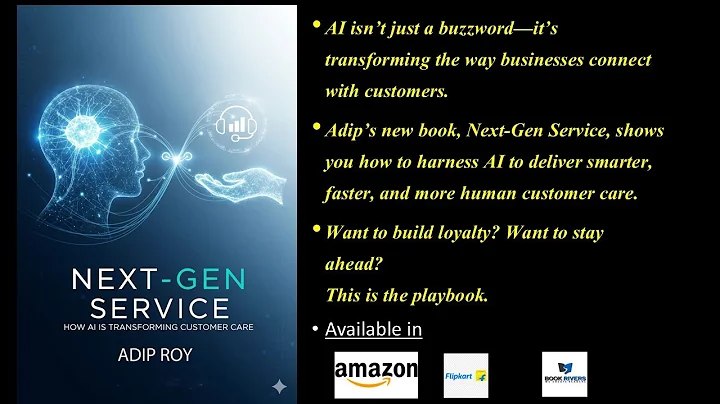 Adip's Book (Next-Gen Service: How AI is Transforming Customer Care) Launch on 13th Dec 2025