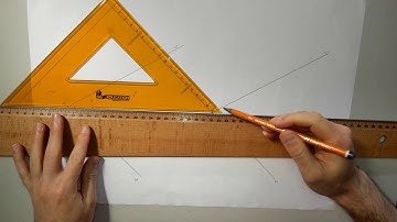 Oblique Plane, Traces and How to find a Point and a Line