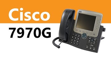 The Cisco 7970G IP Phone - Product Overview