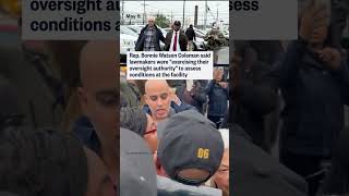 Newark mayor arrested at ICE detention facility in New Jersey for alleged trespassing