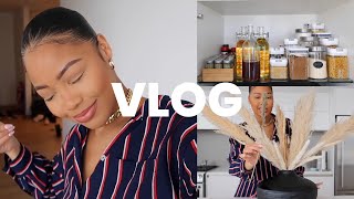 VLOG| DIY HOME DECOR | ORGANIZING SMALL PANTRY | haul