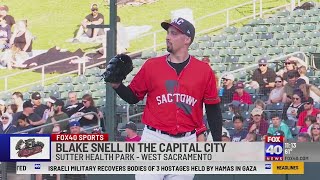 Two-time Cy Young winner Blake Snell strikes out 10 in rehab start in Sacramento