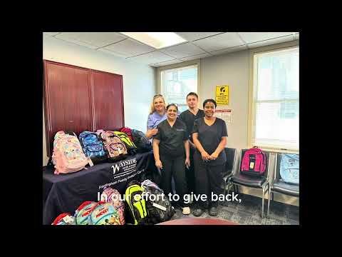 Atlantis Dental Donates 37 Backpacks to Framingham Families in Need