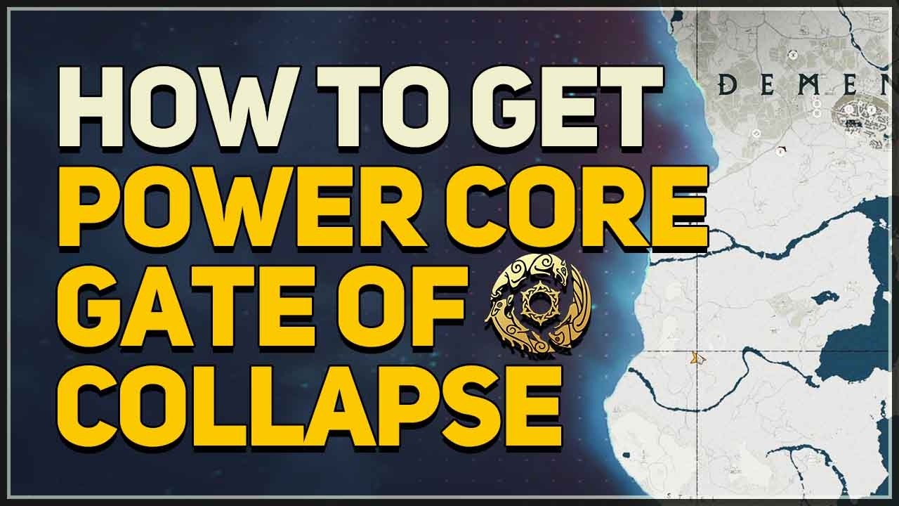 How to get Power Core Gate of Collapse Crimson Desert - YouTube