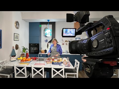 კულინარიული მასტერკლასი ელენე ბედველთან ერთად. ბრიტანული საშობაო პუდუნგი. ვემზადებით გადაღებისთვის.