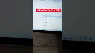 upload image to imgbb #imgbb #webdesign #server