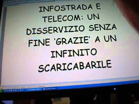 INFOSTRADA TELEFONIA FISSA: ANALISI DI UN DISSERVIZIO - ROMA 7 NOVEMBRE 2012