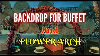 Details BACKDROP FOR BUFFET AND FLOWER ARCH News