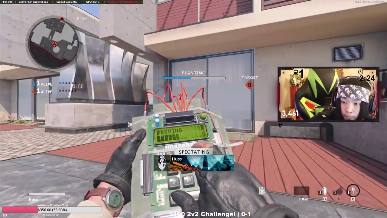 $100 2v2 Search And Destroy Challenge! (Black Ops Cold War)