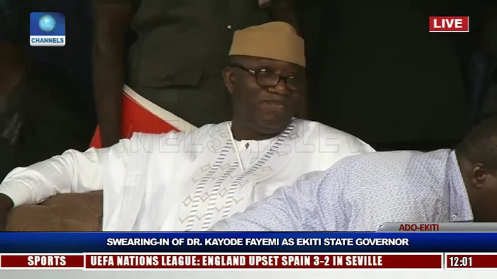 Kayode Fayemi Sworn-In As Ekiti State Governor Pt....